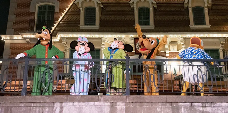Disney Character Group Photo
